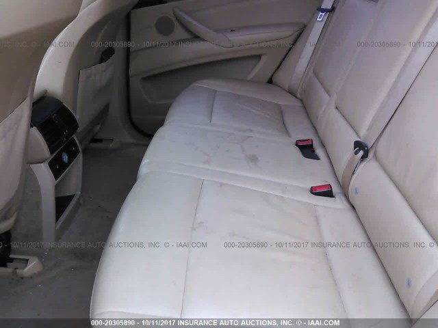 5UXFE4C54AL379996 - 2010 BMW X5 XDRIVE30I WHITE photo 8