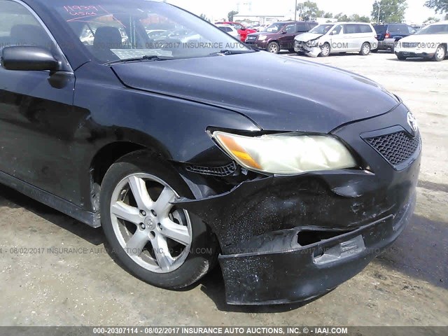 4T1BE46KX7U720432 - 2007 TOYOTA CAMRY NEW GENERAT CE/LE/XLE/SE BLACK photo 6