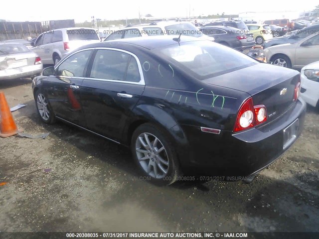 1G1ZK577894212273 - 2009 CHEVROLET MALIBU LTZ 黑色 照片 3
