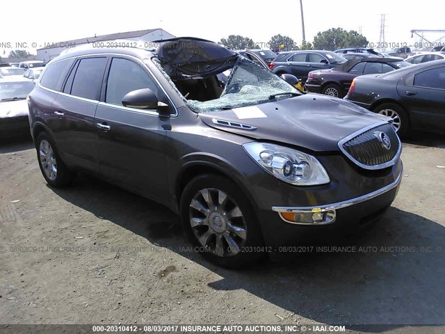 5GALVCEDXAJ217595 - 2010 BUICK ENCLAVE CXL 棕色 照片 1