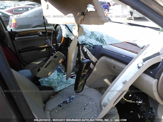 5GALVCEDXAJ217595 - 2010 BUICK ENCLAVE CXL 棕色 照片 5