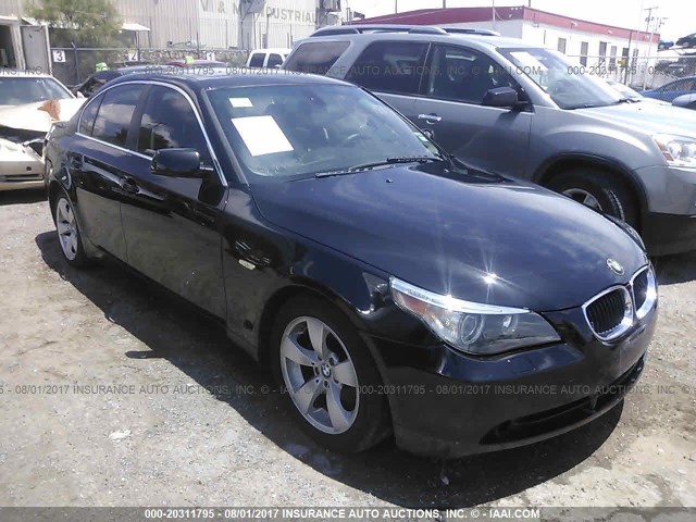 WBANA53554B174743 - 2004 BMW 525 I BLACK photo 1