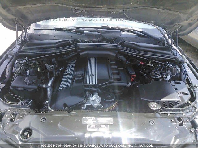 WBANA53554B174743 - 2004 BMW 525 I BLACK photo 10