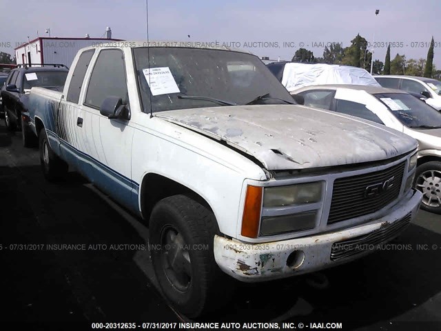 2GDEK19K5P1511143 - 1993 GMC SIERRA K1500 WHITE photo 1