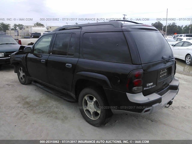 1GNET16S546173163 - 2004 CHEVROLET TRAILBLAZER EXT LS/EXT LT BLACK photo 3