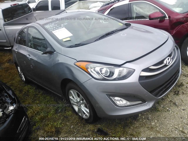 KMHD35LH0EU179983 - 2014 HYUNDAI ELANTRA GT GRAY photo 1