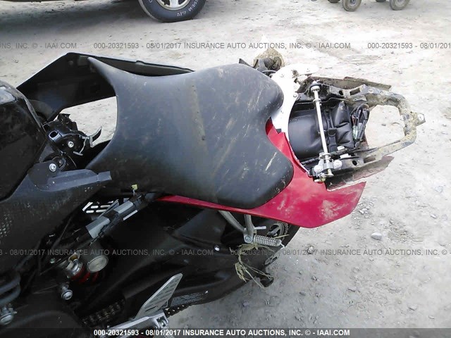 JYARJ16E7BA022101 - 2011 YAMAHA YZFR6 RED photo 8