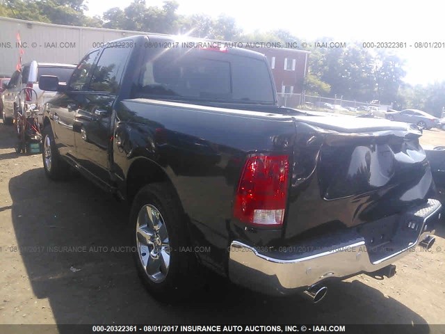 3C6RR7LT8HG580141 - 2017 RAM 1500 SLT BLACK photo 3