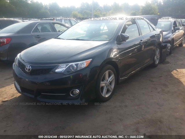 4T1BF1FK2EU787695 - 2014 TOYOTA CAMRY L/SE/LE/XLE 黑色 照片 2