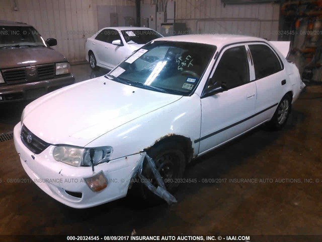 1NXBR12E6XZ153378 - 1999 TOYOTA COROLLA VE/CE/LE 白色 照片 2