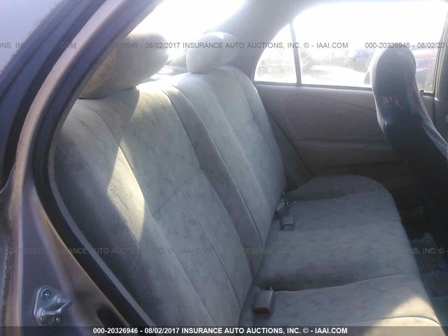 1NXBR18E9YZ315562 - 2000 TOYOTA COROLLA VE/CE/LE 金色 照片 8