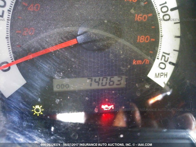 3TMJU4GN8DM143704 - 2013 TOYOTA TACOMA DOUBLE CAB PRERUNNER BLUE photo 7