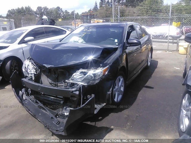 4T1BF1FK6DU668059 - 2013 TOYOTA CAMRY L/SE/LE/XLE შავი ფოტო 2