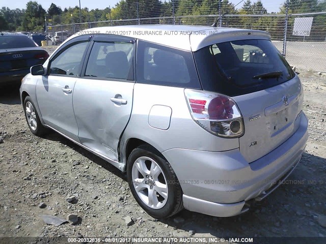 2T1KR32E46C597368 - 2006 TOYOTA COROLLA MATRIX XR SILVER photo 3