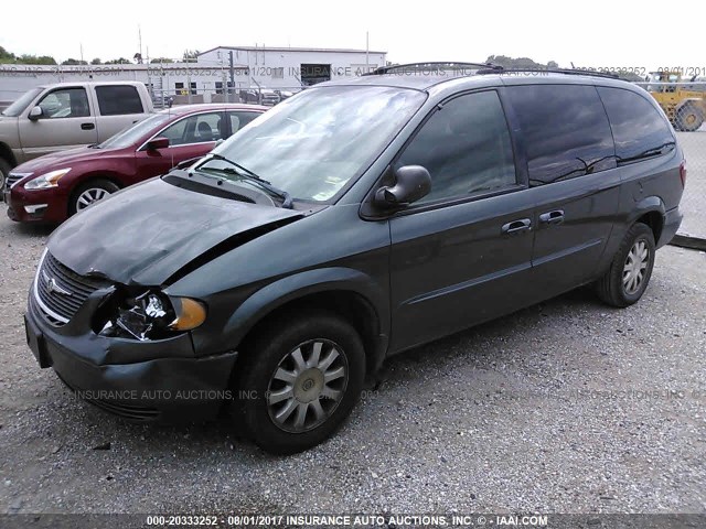 2C4GP44L83R265863 - 2003 CHRYSLER TOWN & COUNTRY LX GREEN photo 2