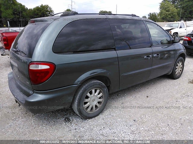 2C4GP44L83R265863 - 2003 CHRYSLER TOWN & COUNTRY LX GREEN photo 4