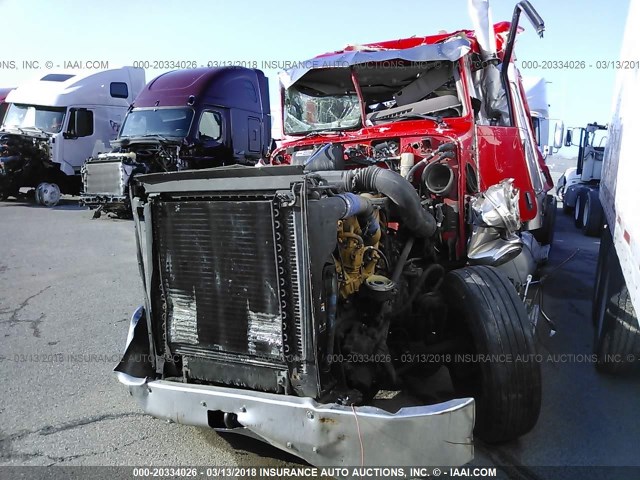 1XP5DB9X27D679809 - 2007 PETERBILT 379 RED photo 2