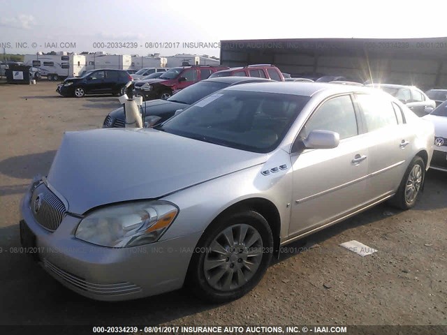 1G4HD57M89U139730 - 2009 BUICK LUCERNE CXL SILVER photo 2