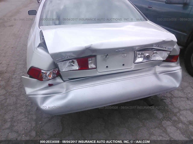 4T1BG22K9YU669057 - 2000 TOYOTA CAMRY CE/LE/XLE 银色 照片 6