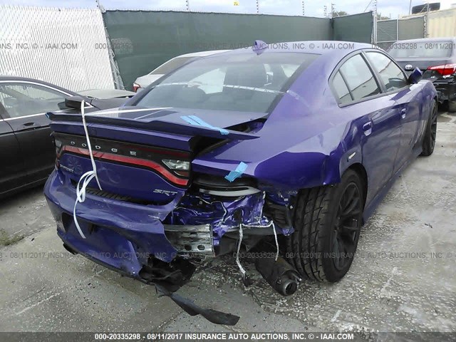 2C3CDXL97GH203319 - 2016 DODGE CHARGER SRT HELLCAT PURPLE photo 6