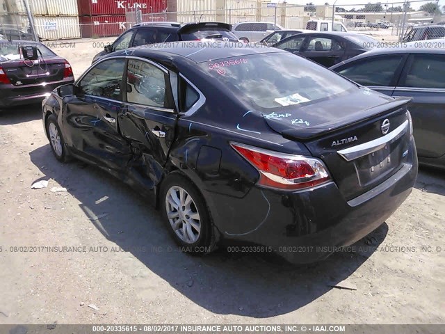 1N4AL3AP7EN224312 - 2014 NISSAN ALTIMA 2.5/S/SV/SL BLACK photo 3