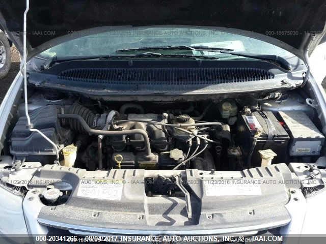 2C4GP44R05R414287 - 2005 CHRYSLER TOWN & COUNTRY LX SILVER photo 10