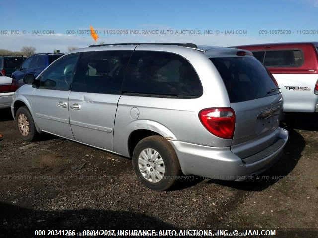 2C4GP44R05R414287 - 2005 CHRYSLER TOWN & COUNTRY LX SILVER photo 3