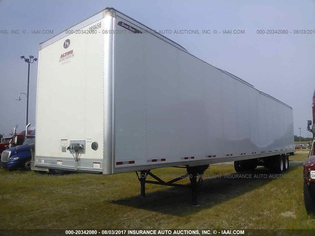 1GRAP0625JT106118 - 2018 GREAT DANE TRAILERS DRY VAN  WHITE photo 2