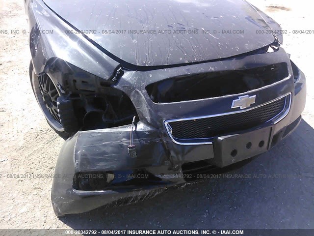 1G1ZG57B684256650 - 2008 CHEVROLET MALIBU LS 黑色 照片 6