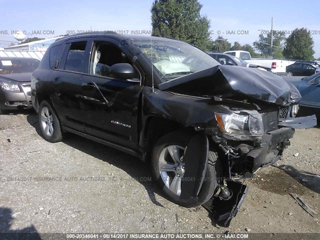 1C4NJDBB9FD130563 - 2015 JEEP COMPASS SPORT BLACK photo 1