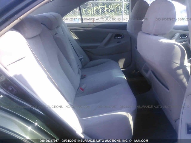 4T1BF3EK4AU538306 - 2010 TOYOTA CAMRY SE/LE/XLE GREEN photo 8