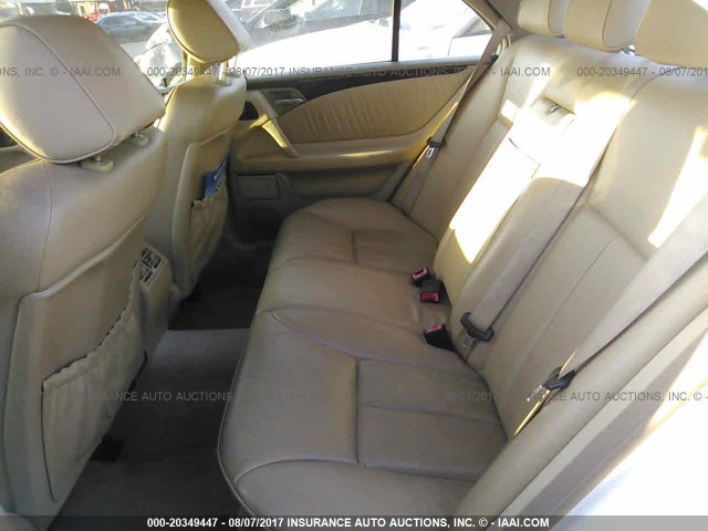 WDBJF65F5WA545194 - 1998 MERCEDES-BENZ E 320 WHITE photo 8