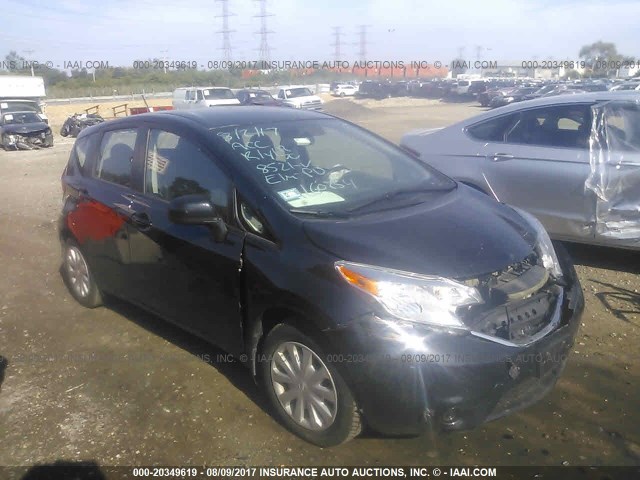 3N1CE2CP3EL388521 - 2014 NISSAN VERSA NOTE S/S PLUS/SV/SL BLACK photo 1