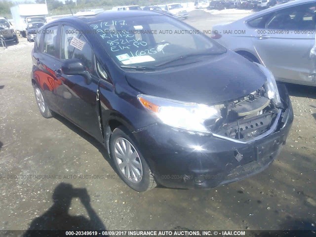 3N1CE2CP3EL388521 - 2014 NISSAN VERSA NOTE S/S PLUS/SV/SL BLACK photo 6