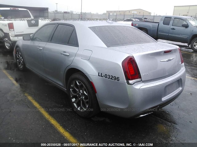 2C3CCAGG0GH220570 - 2016 CHRYSLER 300 S SILVER photo 3