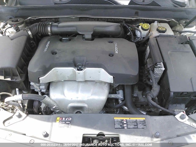 1G11B5SL4EF190255 - 2014 CHEVROLET MALIBU LS ოქროსფერი ფოტო 10