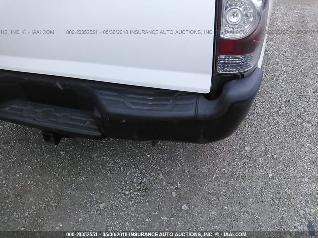 5TETX22N09Z649288 - 2009 TOYOTA TACOMA ACCESS CAB Weiß Foto 6