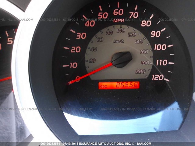 5TETX22N09Z649288 - 2009 TOYOTA TACOMA ACCESS CAB Weiß Foto 7