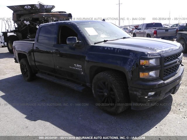 3GCPCREC1EG102147 - 2014 CHEVROLET SILVERADO C1500 LT BLACK photo 1