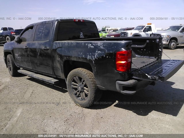 3GCPCREC1EG102147 - 2014 CHEVROLET SILVERADO C1500 LT BLACK photo 3