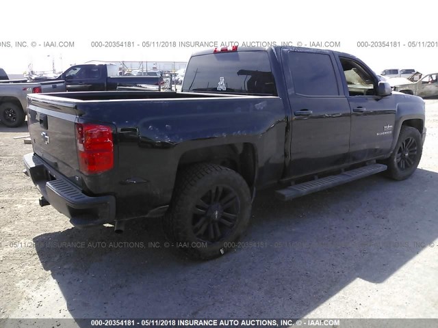 3GCPCREC1EG102147 - 2014 CHEVROLET SILVERADO C1500 LT BLACK photo 4