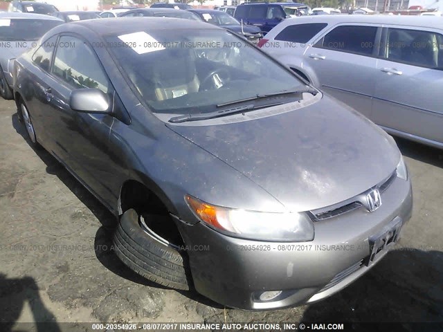 2HGFG12908H557913 - 2008 HONDA CIVIC EXL GRAY photo 1