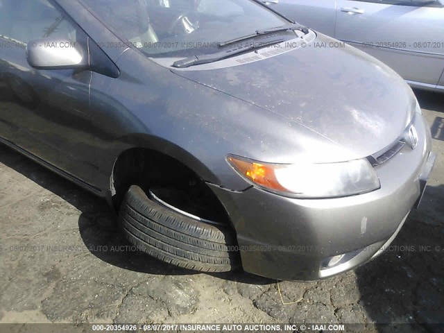 2HGFG12908H557913 - 2008 HONDA CIVIC EXL GRAY photo 6