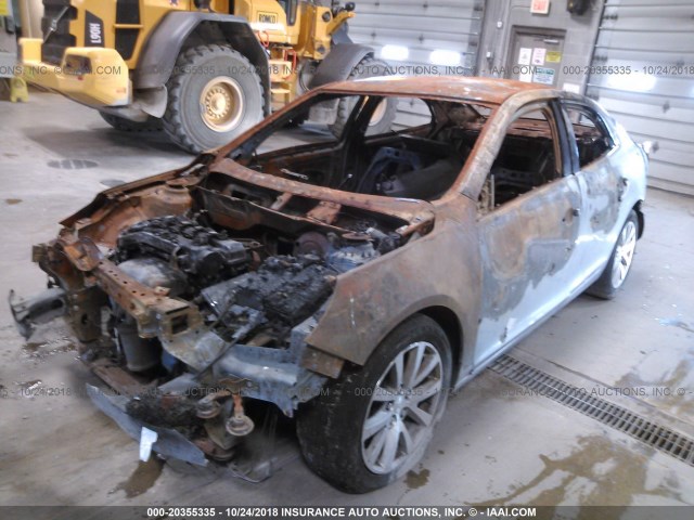 1G11H5SA3DF274563 - 2013 CHEVROLET MALIBU LTZ 银色 照片 2