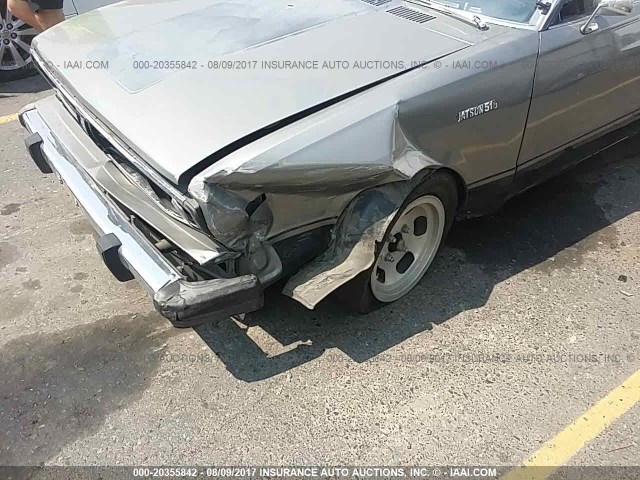 WHLA10034740 - 1978 DATSUN 510  GRAY photo 6