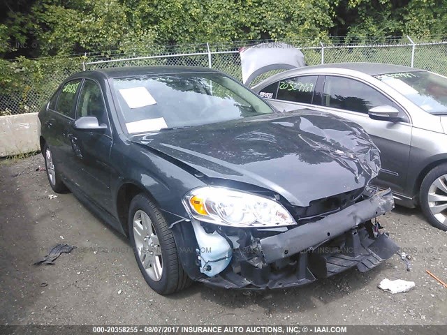 2G1WB5E32G1170789 - 2016 CHEVROLET IMPALA LIMITED LT GRAY photo 1