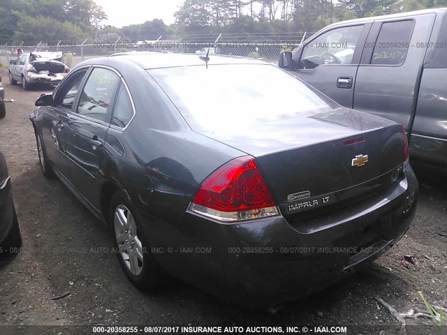 2G1WB5E32G1170789 - 2016 CHEVROLET IMPALA LIMITED LT GRAY photo 3