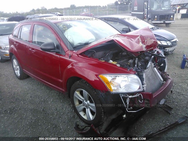 1B3CB3HA7BD178961 - 2011 DODGE CALIBER MAINSTREET RED photo 1