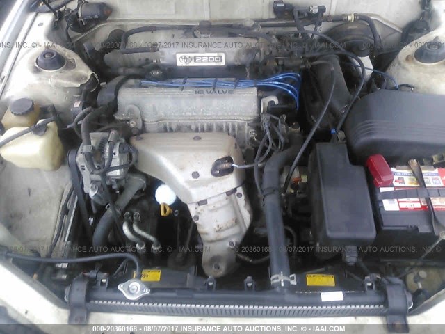 JT2BG12K0T0355143 - 1996 TOYOTA CAMRY DX/LE/XLE თეთრი ფოტო 10