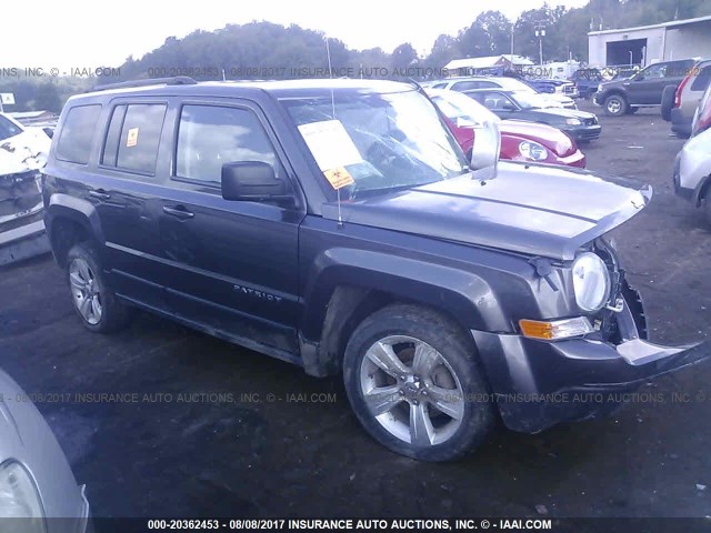 1C4NJRFB9GD511032 - 2016 JEEP PATRIOT LATITUDE GRAY photo 1